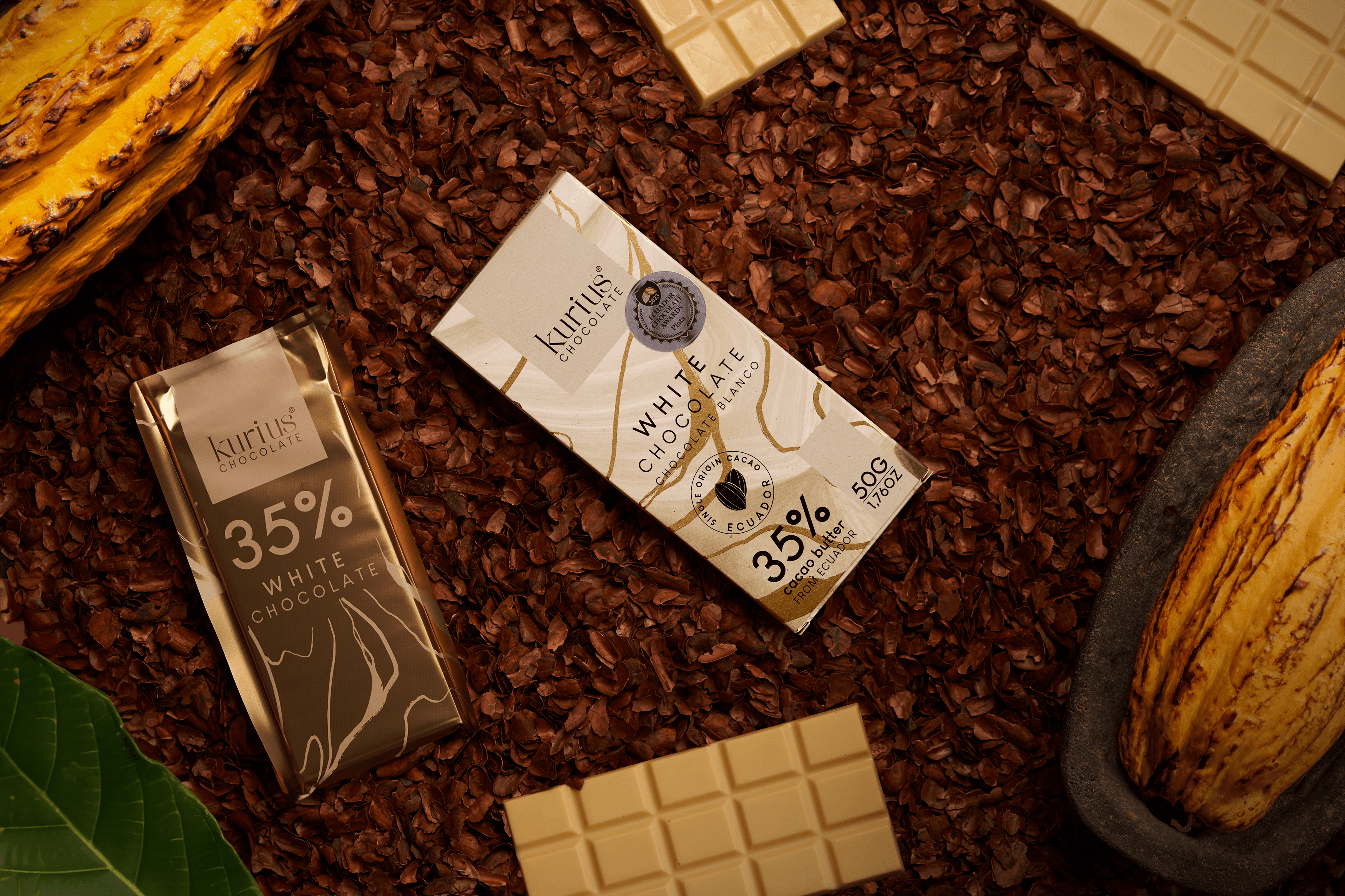 Kurius Chocolate — barras artesanales con cacao ecuatoriano