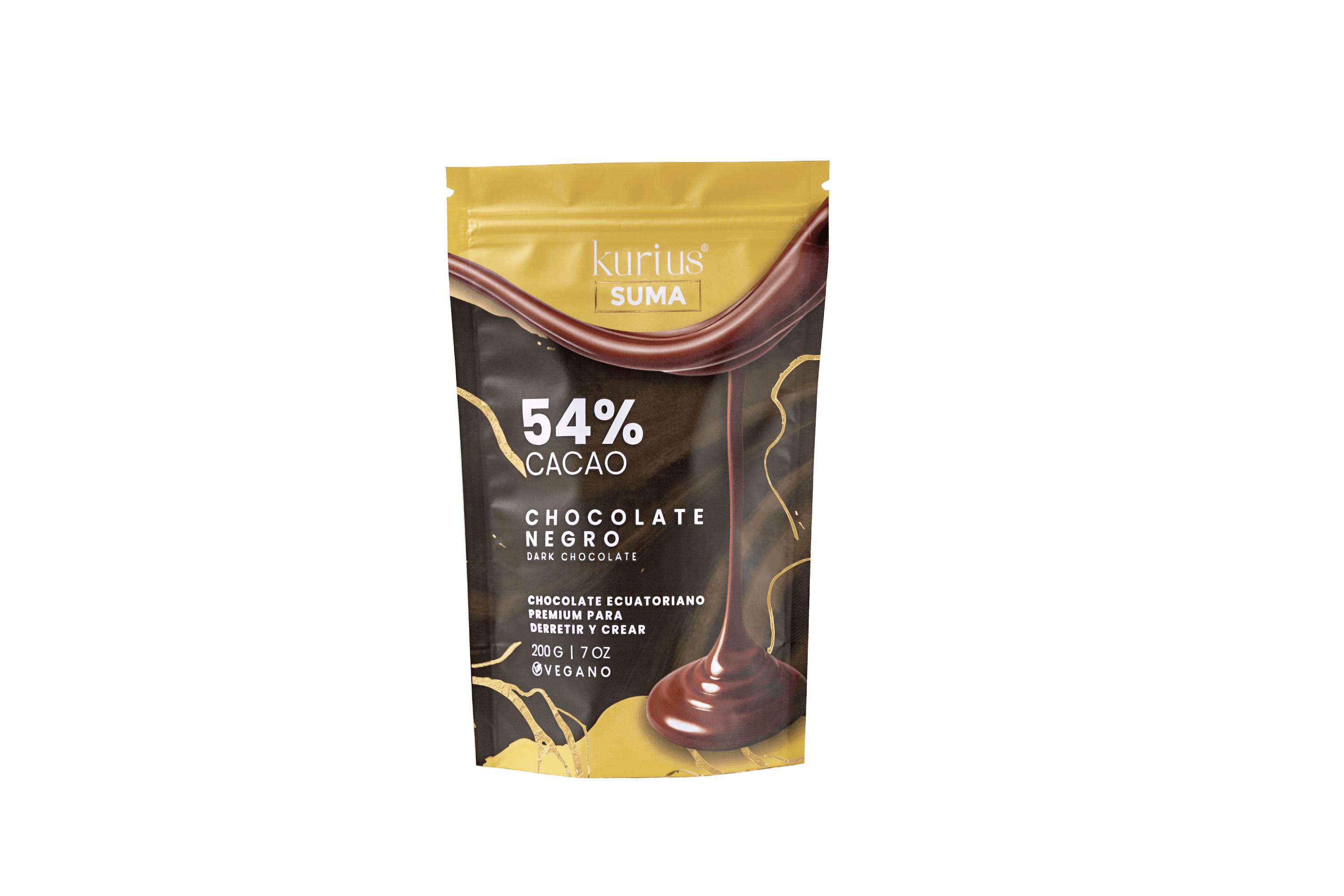 Monedas de chocolate Kurius Suma 54% cacao